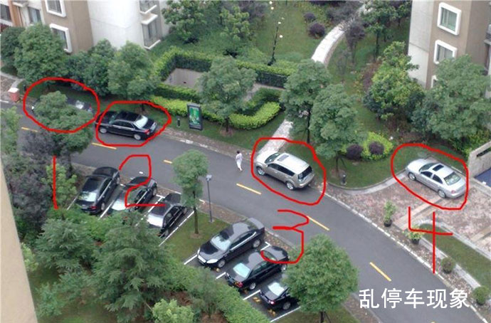 亂停車現象
